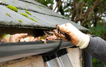 gutter cleaning Llanllowell, Monmouthshire